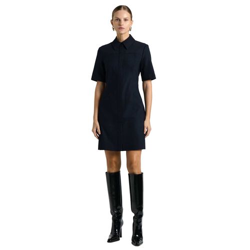 Cue Sateen Mini Dress